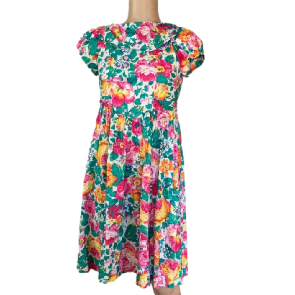 Vintage floral dress